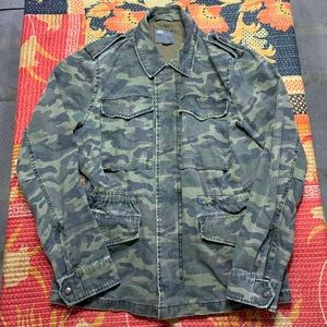ASOS Camo Denim Jacket Medium